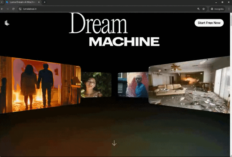 Situs web pembuatan video AI palsu